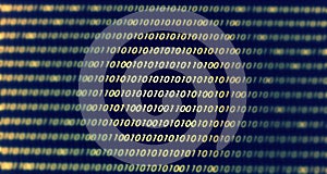 Developing programming binary code. Abstract Binary Software Programming Code Background. Random Parts of Program Code. Digital