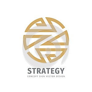 Development business strategy concept logo design. Letter Z sign. Industry marketing abstract symbol. Corporate identity.