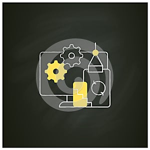 Development chalk icon