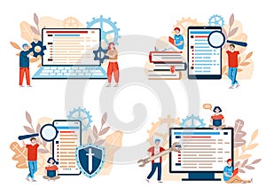 Development and code testing of software, application or website.