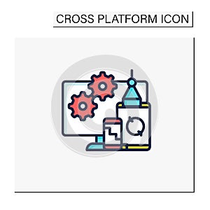 Development color icon
