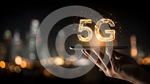 development of the 5G mobile network has the potential to radically change business operations photo