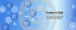 Development Operations & Life Cycle - DevOps Icon