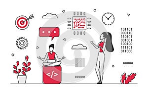 Development and programming code