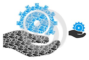 Development Service Recursive Icon Mosaic