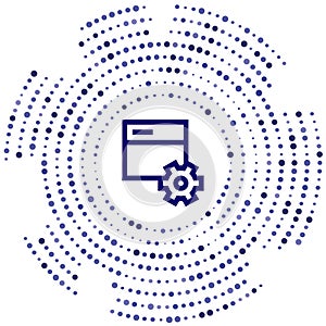 development vector icon. development editable stroke. development linear symbol for use on web and mobile apps, logo, print media