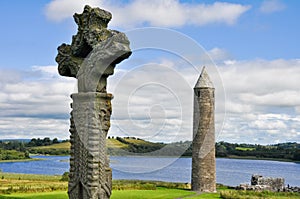 Devenish Island Monastic Site, North Ireland photo