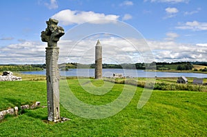 Devenish Island Monastic Site, Northern Ireland photo