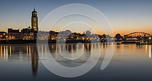 Deventer at the IJssel with Church photo