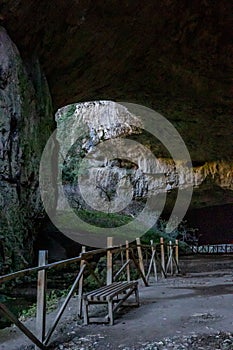 Devetashka cave, near Lovech, Bulgaria. In this cave have been made some scenes of The Expendables 2.