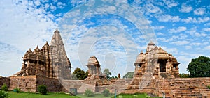 Devi Jagdambi Temple, dedicated to Parvati, and Kandariya Mahadeva Temple, dedicated to Shiva, Western Temples photo