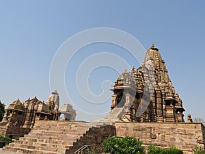 Devi Jagdambi Temple, dedicated to Parvati, Western Temples of Khajuraho. Unesco World Heritage Site. Popular amongst