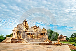 Devi Jagdambi Temple, dedicated to Parvati, Western Temples of Khajuraho. Unesco World Heritage Site. Popular amongst tourists all