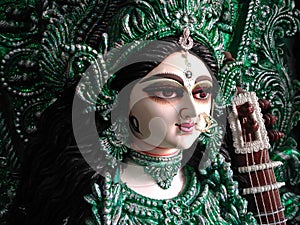 Devi Saraswati. Goddess of Wisdom photo