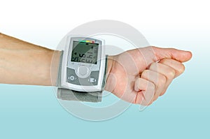 Device for blood pressure heart rate