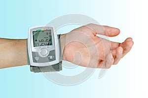 Device for blood pressure heart rate