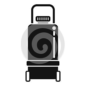 Device compressor icon simple vector. Air machine