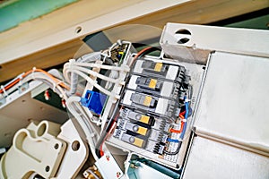 device of a computer tomograph. maintenance and repair of medical equipment.