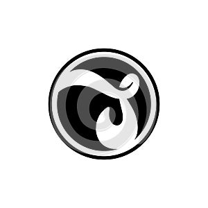 Intial letter s circle logo vector