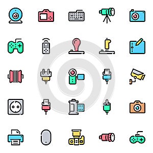 Devices - 25 icons image.