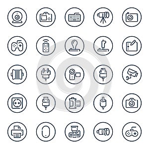 Devices - 25 icons image.