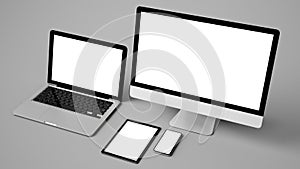 devices collection mockup