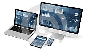 devices collection showing data graphics