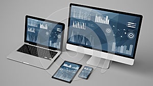 devices collection showing data graphics