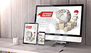 Devices responsive on workspace express delivery online
