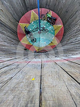 Devil barrel motorcycle