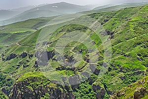 Devil Castle Panaroma in Kars