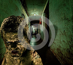 Devil in a dark dungeon.