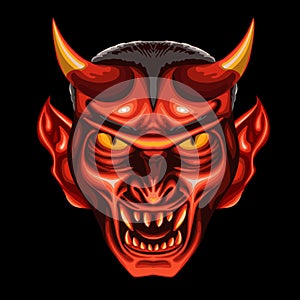 Devil head photo