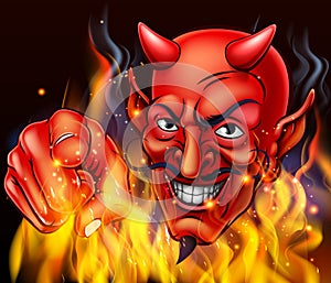 Devil in Hell Fire