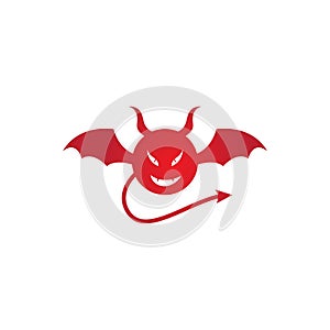 Devil horn Vector icon design illustration