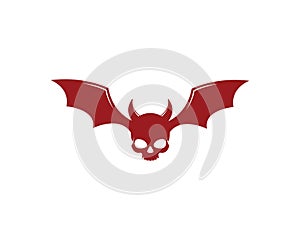 Devil logo  template illustration