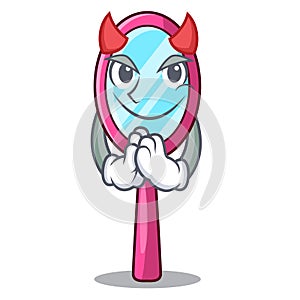 Devil mirror on the character dressing table