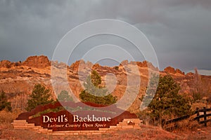 Devil`s Backbone Larimer County Open Space