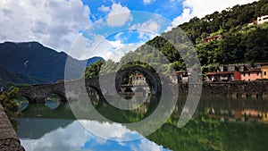 Devil's Bridge, Borgo-a-Mozzazno, Italy