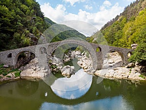 Devil`s Bridge or Dyavolski most in the Rhodope Mountains, Bulgaria