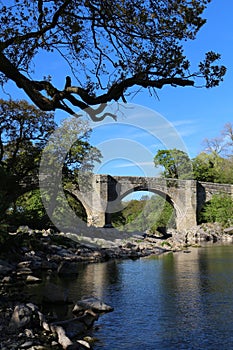 Devil`s Bridge, Kirkby Lonsdale, Cumbria photo