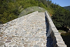 The Devil's Bridge over Arda river and Rhodopes mountain, Bulgaria