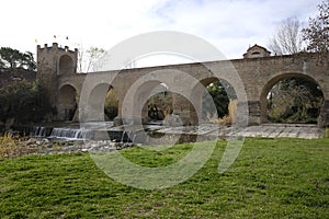 Devil`s bridge in Tolentino