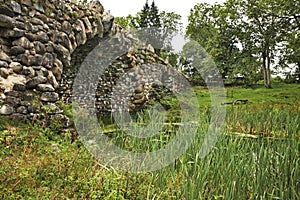 Devil's Bridge in Vasilevo. Russia