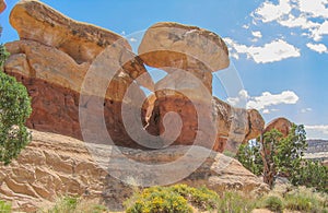 Devil`s Garden Sandstone Formations near Escalante, Utah