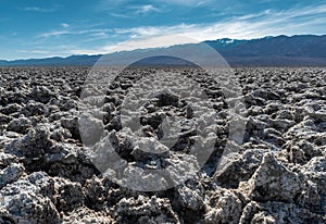 Devil`s Golf Course - Death Valley National Park