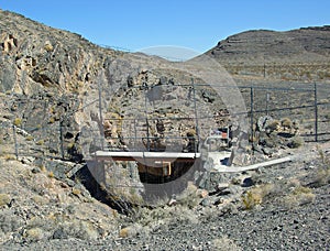 Devil's Hole in Death Valley, Nevada.