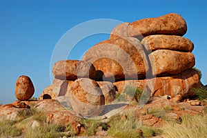 Devil's marble, australia outback