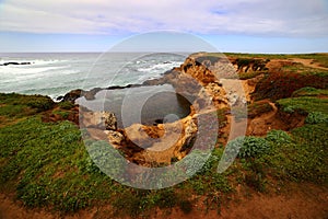 Devil\'s Pond in Fort Bragg California