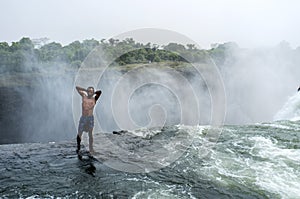 Devils Pool at Victoria Falls